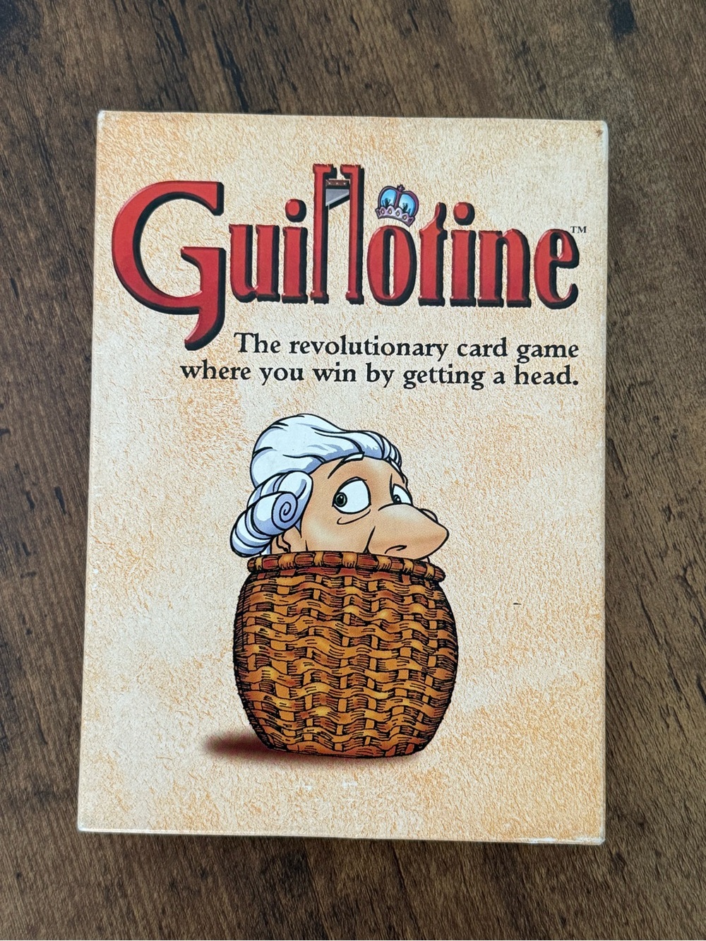 Guillotine Card Game The Revolutionary Game Where You Win By Getting A Head 1998